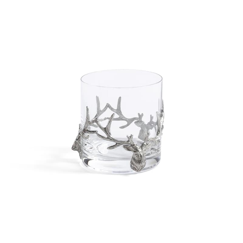 St. Anton Pewter & Glass Rock Glass