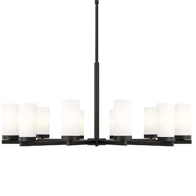 Z-Lite 3044-12 Danica 12 Light 39" Wide Candle Style Chandelier