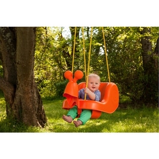Creative Cedar Designs Snail Toddler Swing with Rope