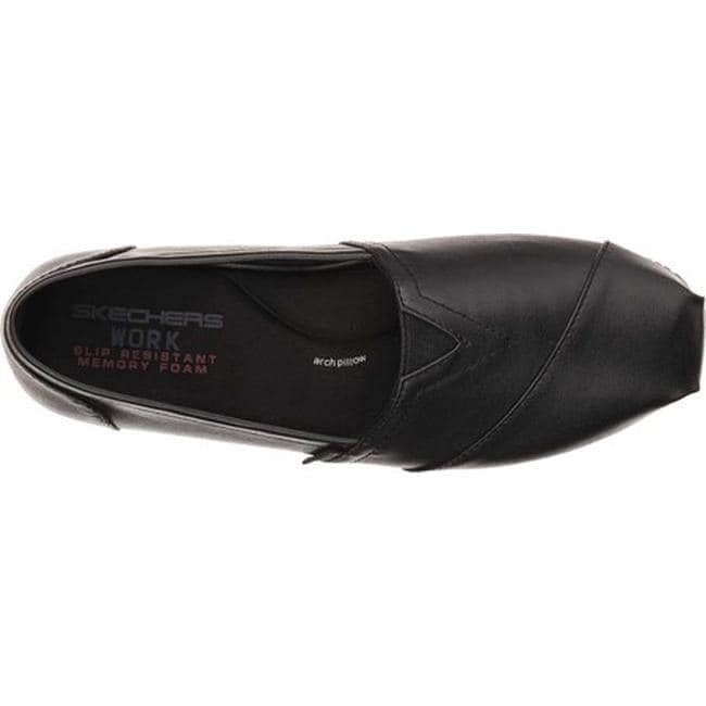 skechers for work women's kincaid ii slip on slip resistant loafer