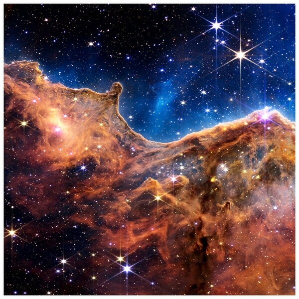 T*N様 NGC イスラエル 4枚セット Empire Art Direct Carina Nebula I Printed Tempered Glass Wall Art