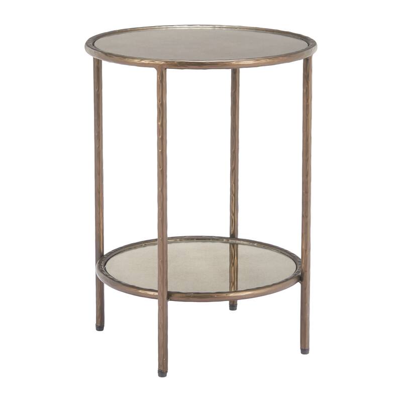 Anelli Side Table Bronze - Bronze