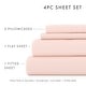 preview thumbnail 61 of 77, Becky Cameron Ultra-soft Deep Pocket Microfiber Bed Sheet Set