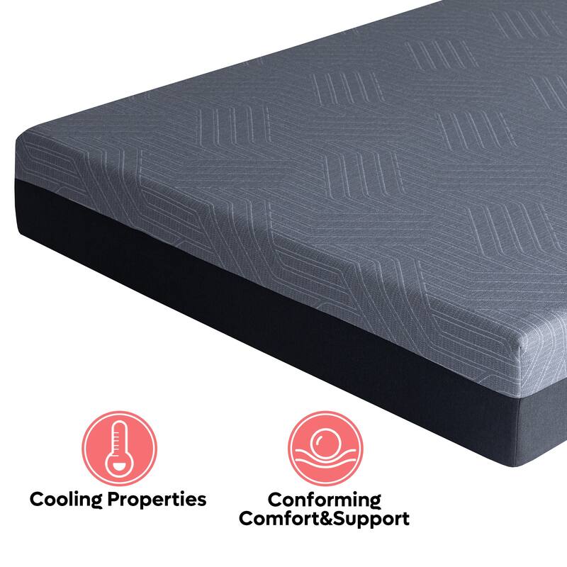 10-inch Memory Foam Mattress, Cooling Gel Hybrid Mattress