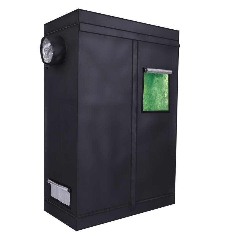 Home Use Dismountable Hydroponic Windowed Plant-growing Tent