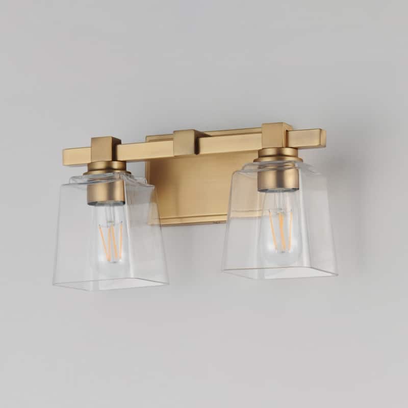 Maxim 21382 Cubos 2 Light 8" Tall Wall Sconce