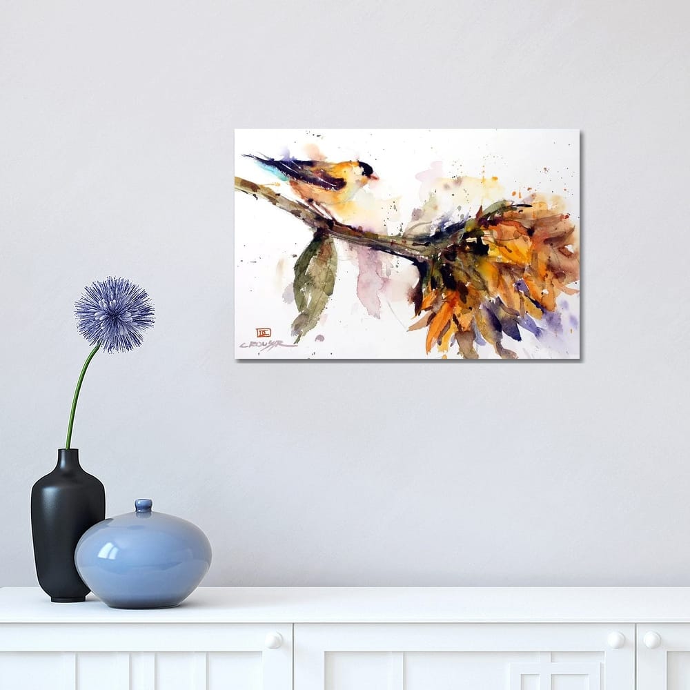 iCanvas "Sitting on the Tree" by Dean Crouser Canvas Print