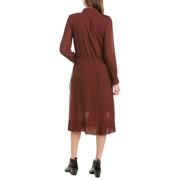 oasis maroon dress