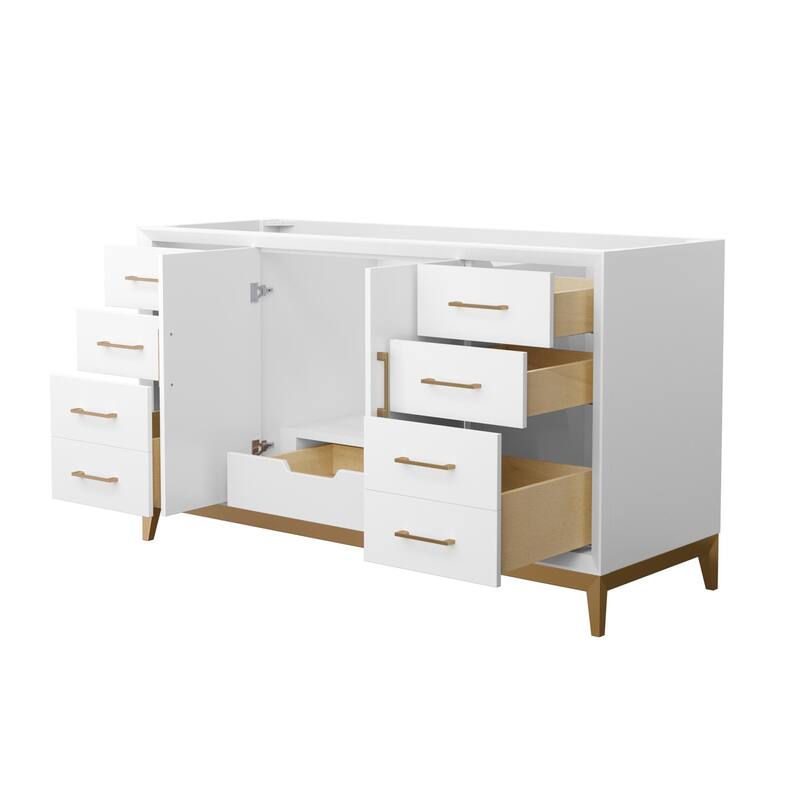 Wyndham Collection WCH818160S-CXSXX-MXX Amici 60" Single Free Standing
