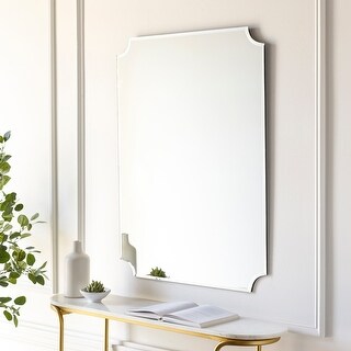 Artistic Weavers Giorgio Scalloped Faceted Glass Mirror