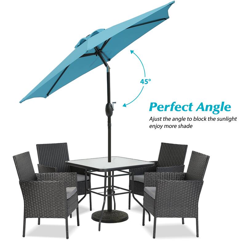 Royalcraft 7.5 ft Patio Market Umbrella with Crank