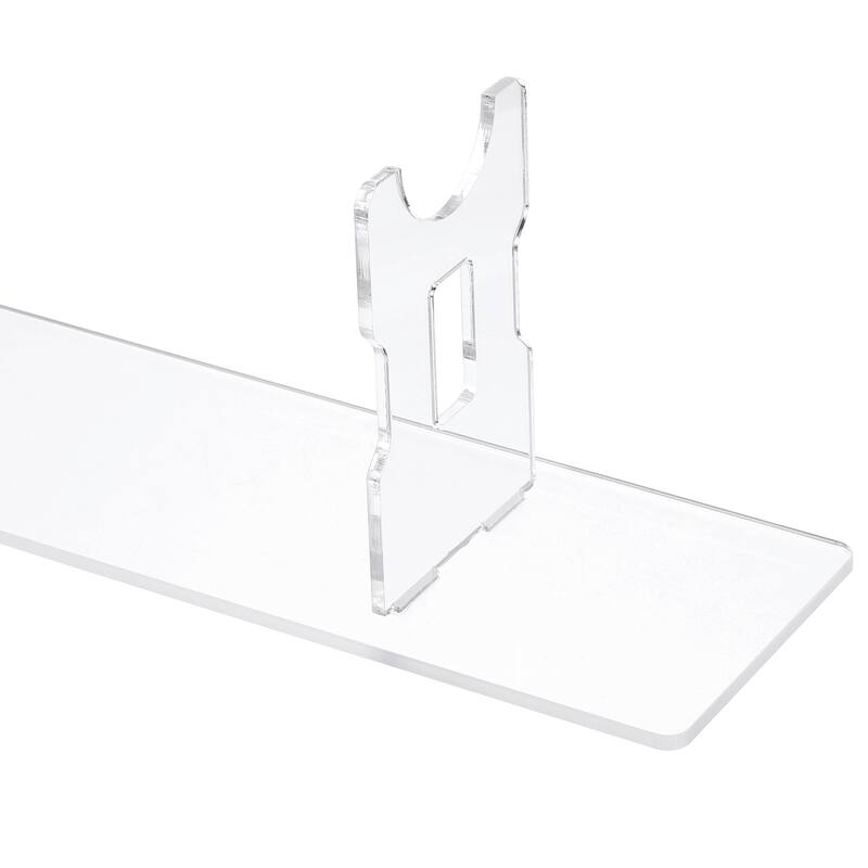 Acrylic Light Saber Display Stand, 11.8 Inch Display Holder Rack, Clear Base