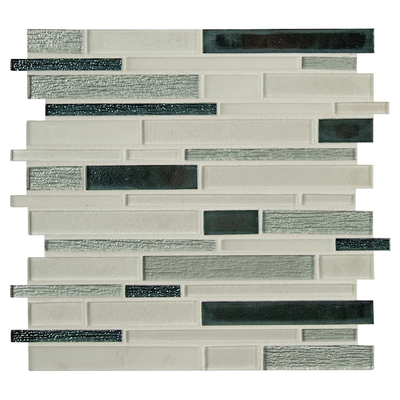 Ackland AKM-G-12X12IL-CA 12" x 12" Glass and Marble and Metal and - Luce di Mare