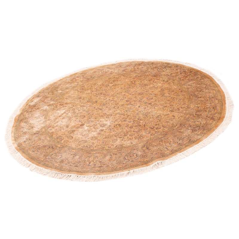ECARPETGALLERY Hand-knotted Pako Persian 18 Of 20 Beige Wool Rug - 7'1 x 7'1