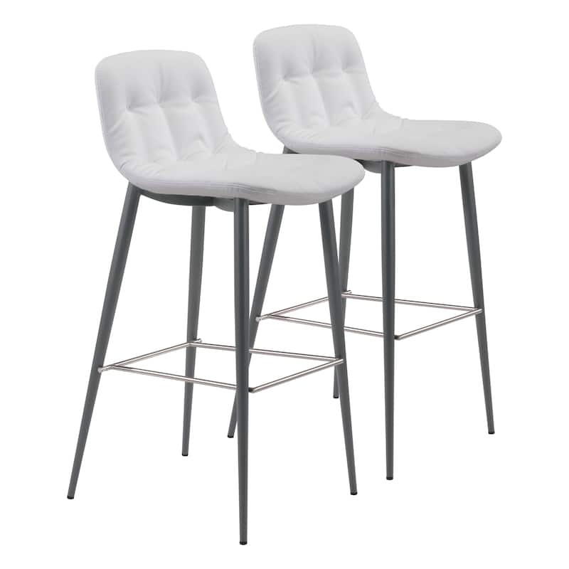 Tangiers Bar Chair (Set of 2) - 17.3" W x 20.7" D x 40.1" H