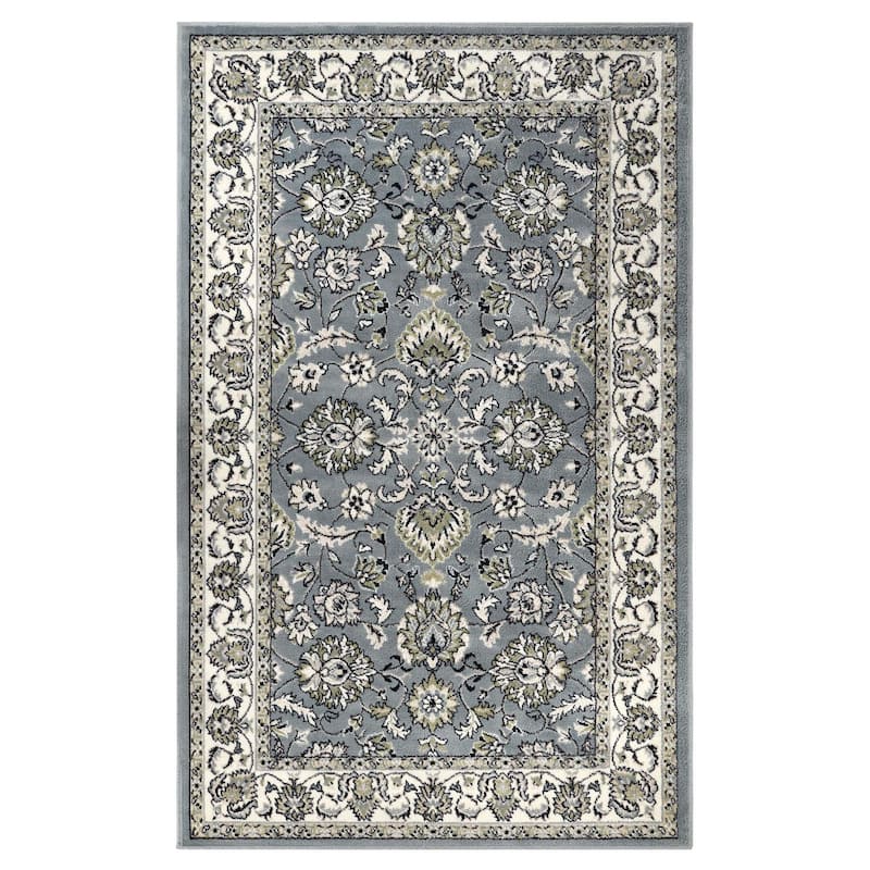 Superior Lille Classic Floral Medallion Indoor Runner or Area Rug