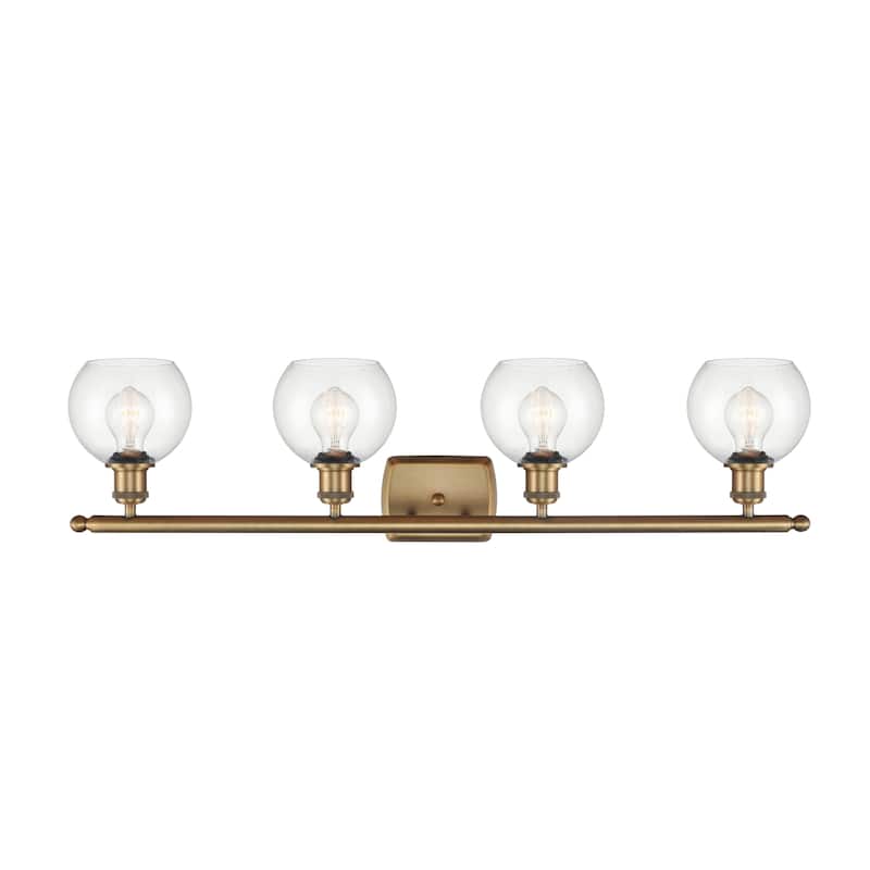 Innovations Lighting Athens - 4 Light 36" Bath Vanity Light - 6" Shade