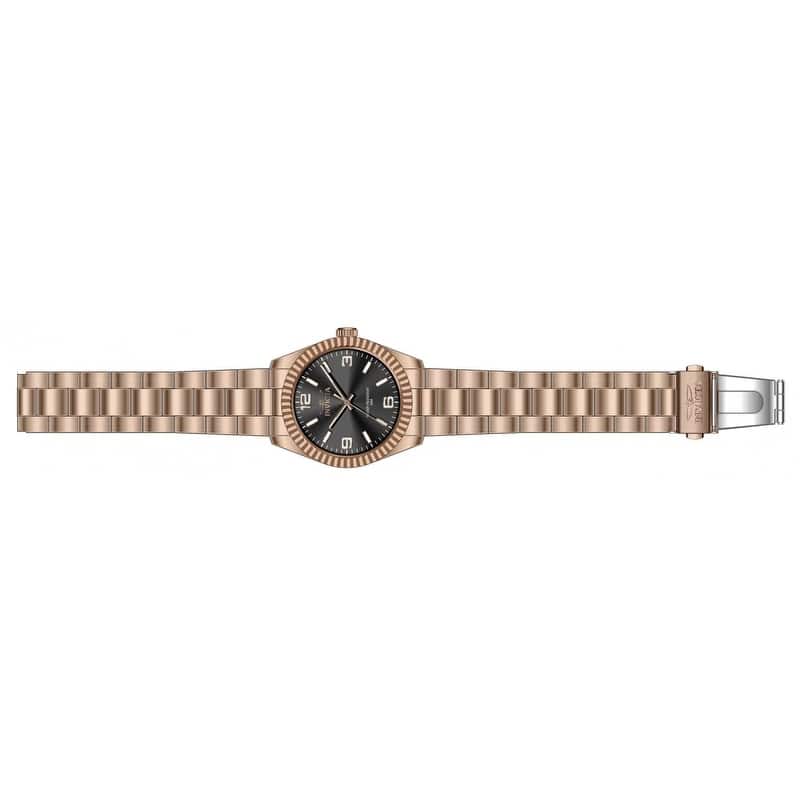 Invicta Men's 47461 Specialty Quartz 3 Hand Black Dial Watch