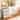 White Storage Dresser with 6 Drawers for Bedroom Dining, and Kitchen