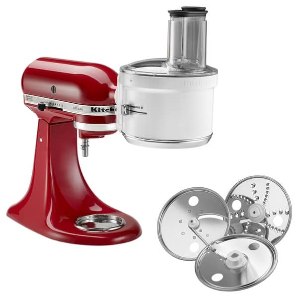 KitchenAid KSM1FPA Continuous Feed Food Processor Attachment with  ExactSlice System
