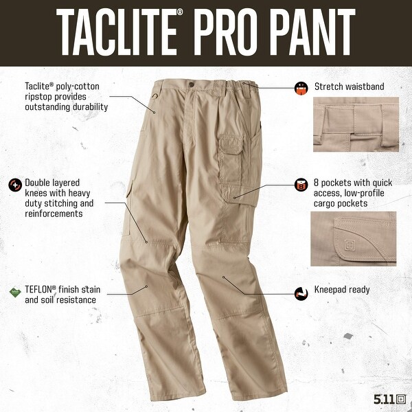 5.11 tactical men's taclite pro work pants