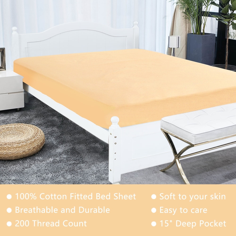 Cheap Warm Soft Crystal Velvet Fitted Bed Sheet Washable Non-slip Mattress  Cover King Queen Size Solid Color Thick Quilted Mattress Protector Bedding