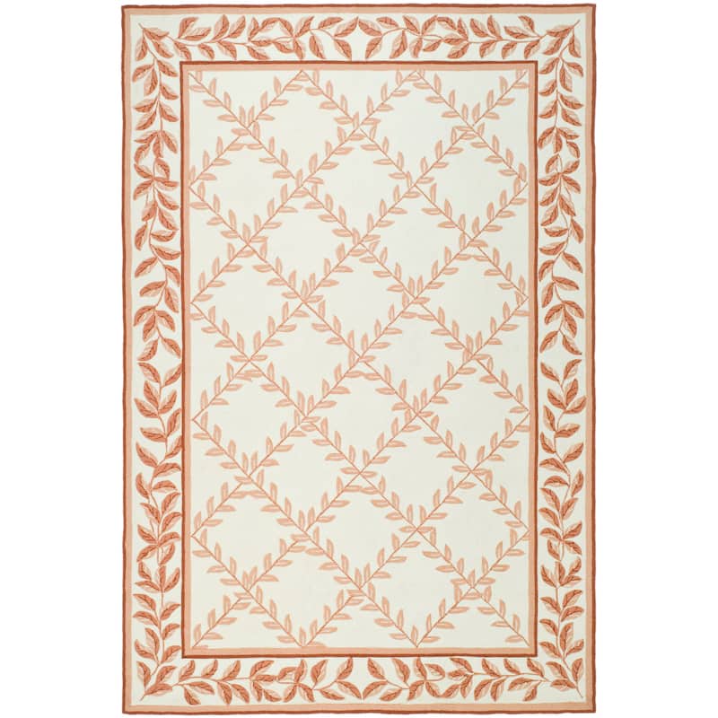 SAFAVIEH Handmade Easy Care Risa Oriental Trellis Rug