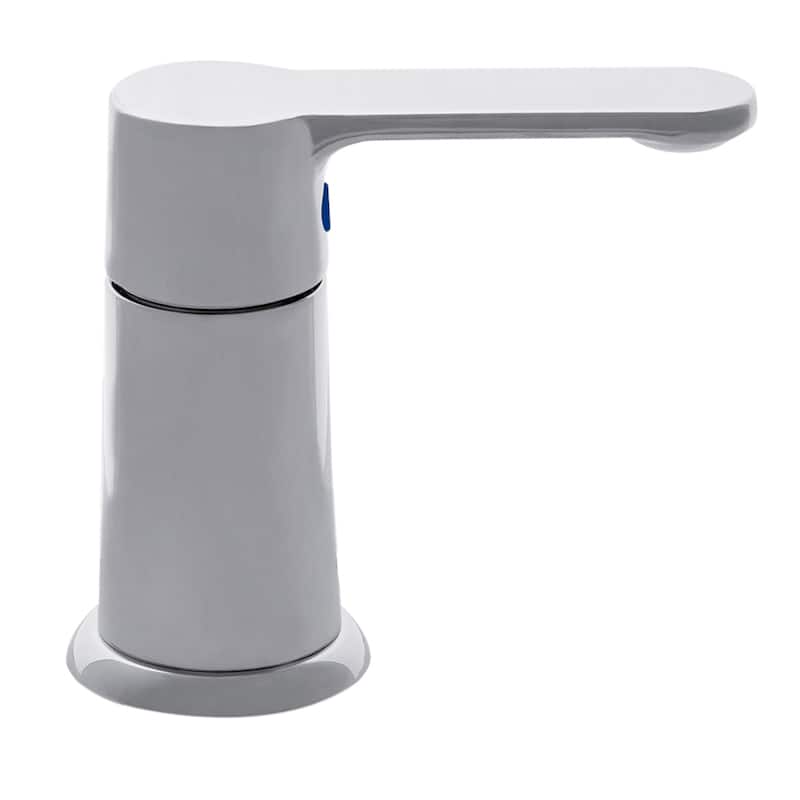 SAFAVIEH Solea Cara Stainless Steel Widespread Dual Handle Bathroom Faucet - 14.9" x 5.7" x 10" - 15Wx6Dx10H