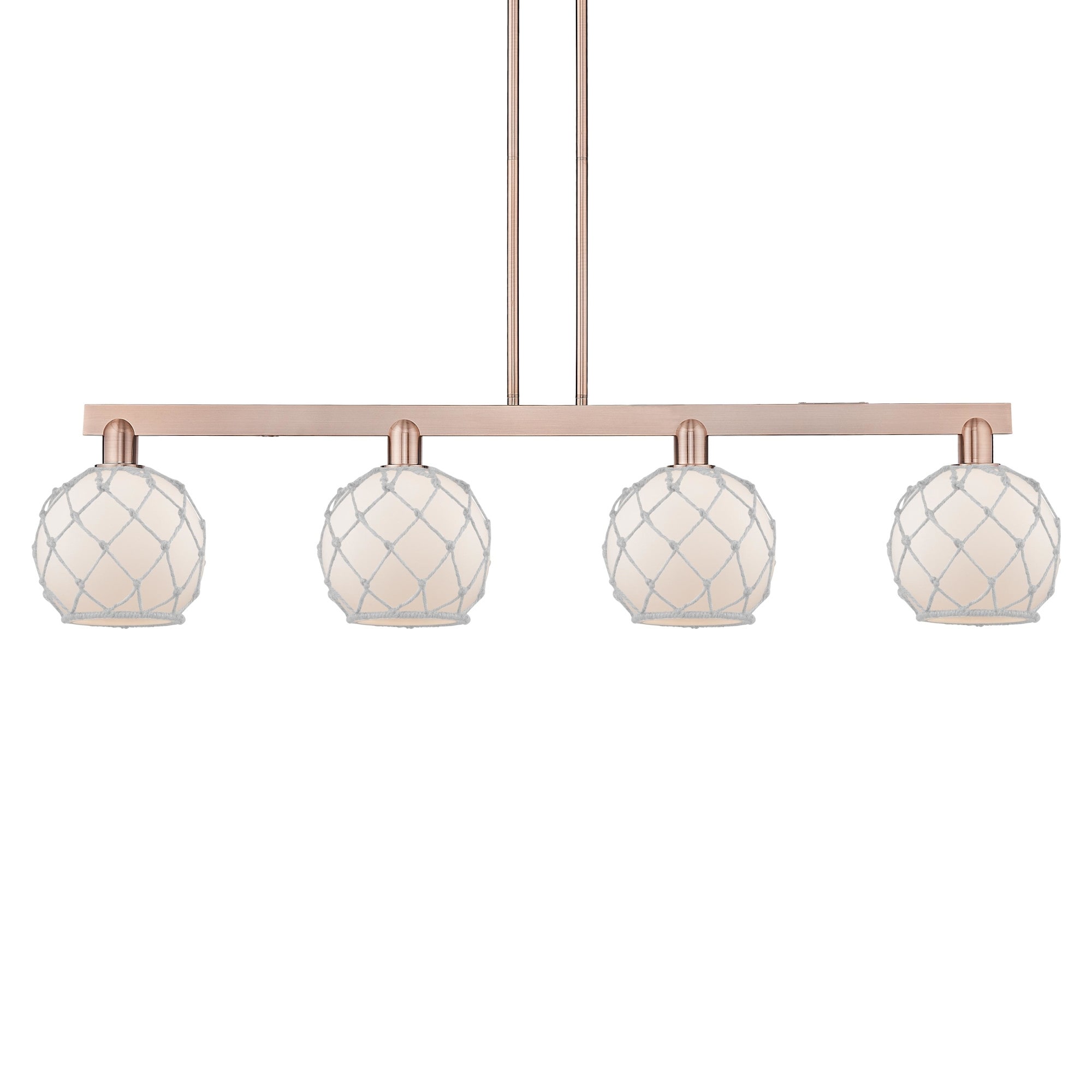 Innovations Lighting 716-4I-11-51 Farmhouse Rope Linear Farmhouse Rope