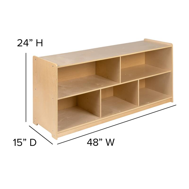 Wooden School Classroom Storage Cabinet/Cubby for Commercial or Home Use