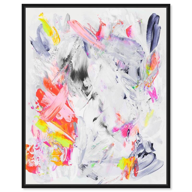 Mark of Creation I Canvas by Art Remedy - 24" x 30" - Black