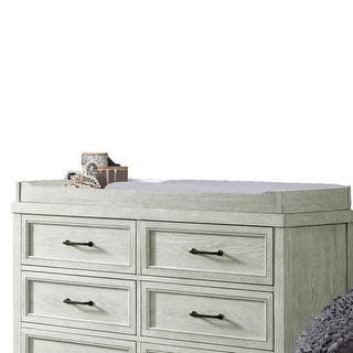 Foundry 51" Wide Traditional Changing Tray, White Dove