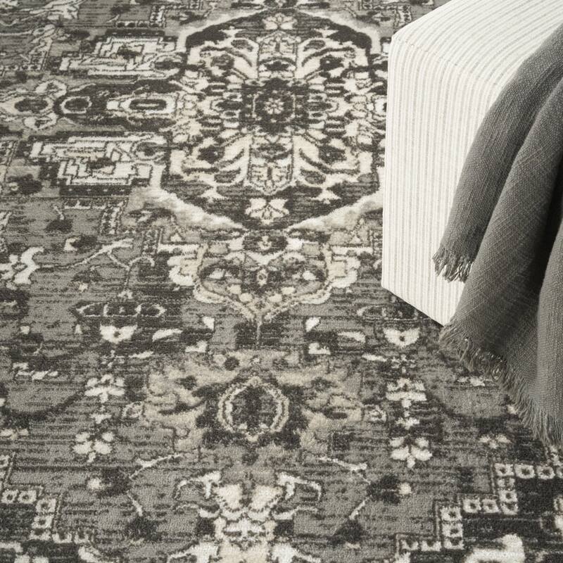 Mavag Power Loomed Distressed Traditional Durable Area Rug By HomeRoots