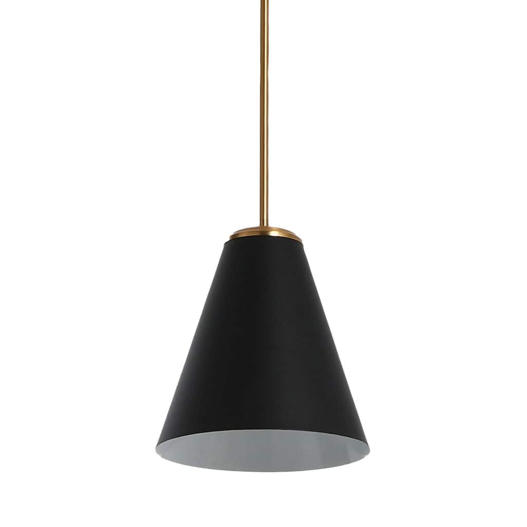 Robert Stevenson Lighting Beckett - Metal Ceiling Light with Shade