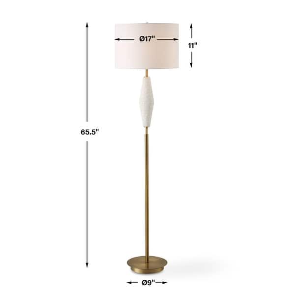 Uttermost Quite The Buzz Floor Lamp - 65.5'' H X 17'' W X 17'' D