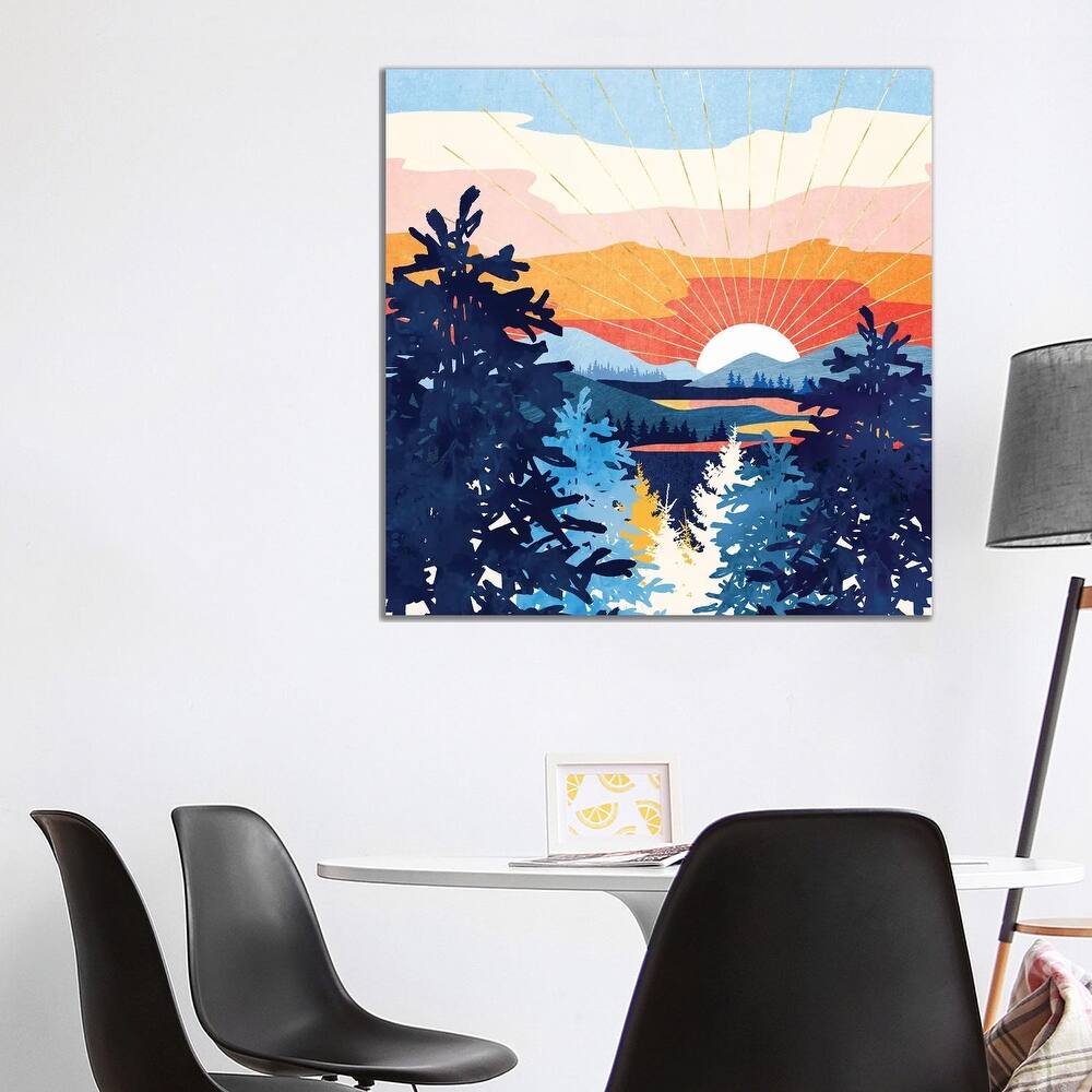 iCanvas "Sunset Lake" by SpaceFrog Designs Canvas Print