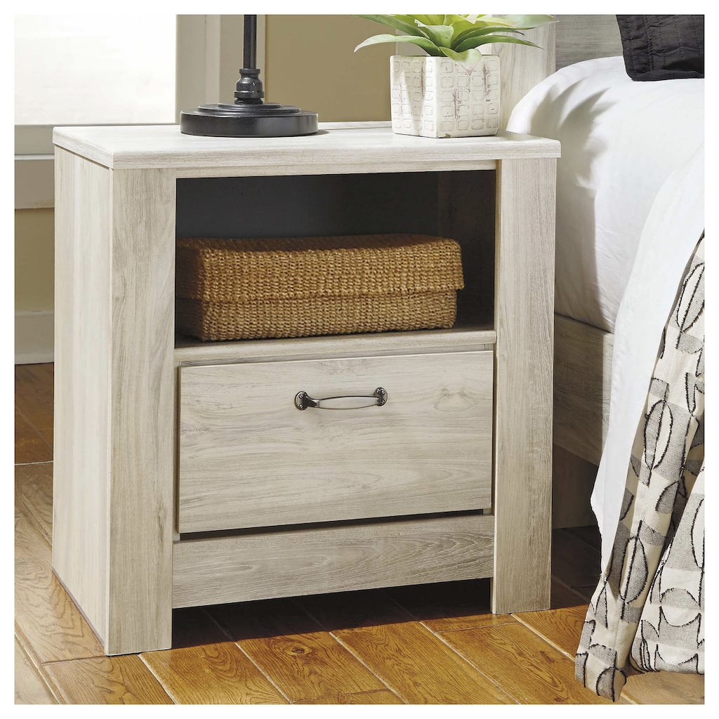 Bellaby Whitewash Nightstand