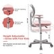 preview thumbnail 12 of 48, Costway Auto Lock Kids Mesh Chair with Armrests Height Adjustable - 21.5''x 20''x 31.5''-36''