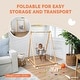 preview thumbnail 5 of 11, Spruce - Baby and Toddler Foldable Wooden Swing Set