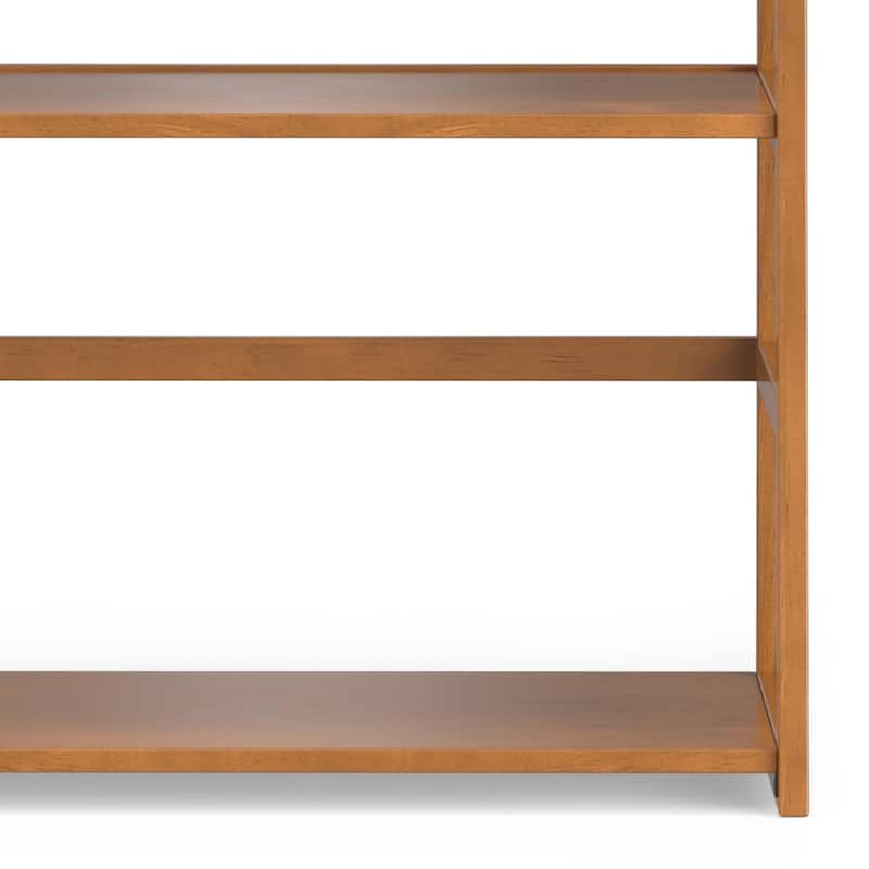 WYNDENHALL Normandy 30 inch Solid Wood 5 Shelf Ladder Bookcase (Set of 2)