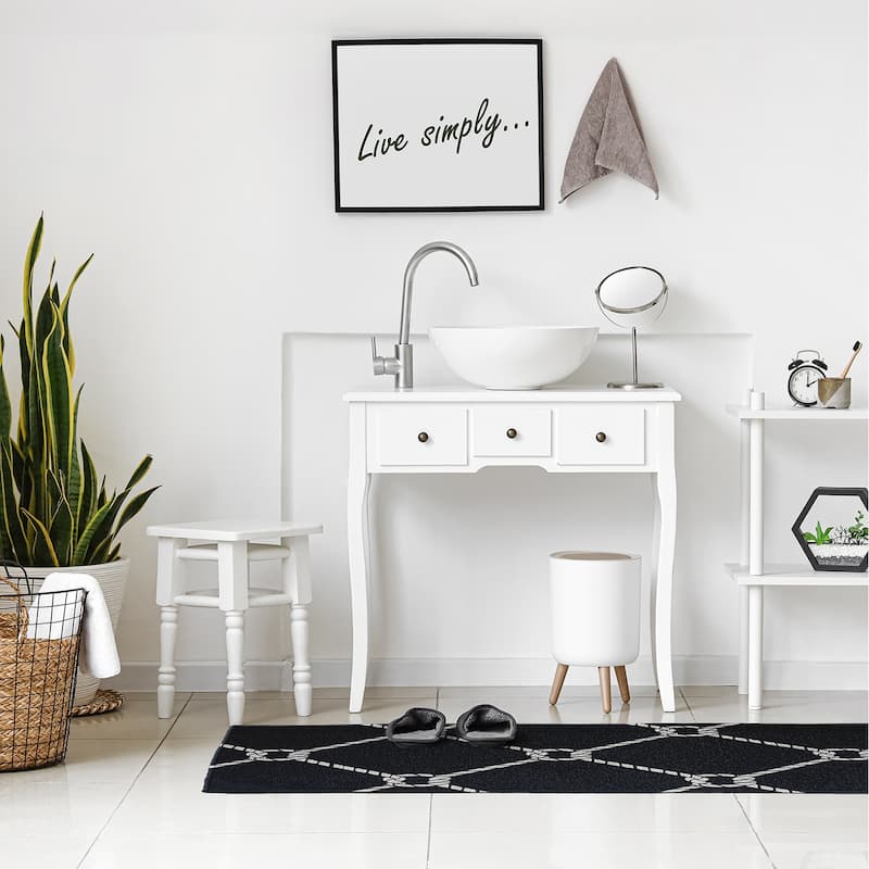 Ahoy Nautical Chenille Rug