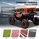 preview thumbnail 7 of 26, 24V 2seater Side by Side 4x4 Ride on Off-Road Truck with Parent Remote Control and two safety belts