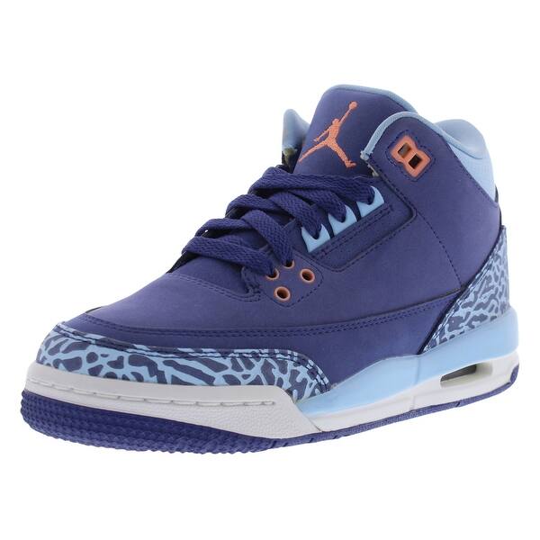 Shop Jordan Retro 3 Basketball Girls Gradeschool Shoes Size