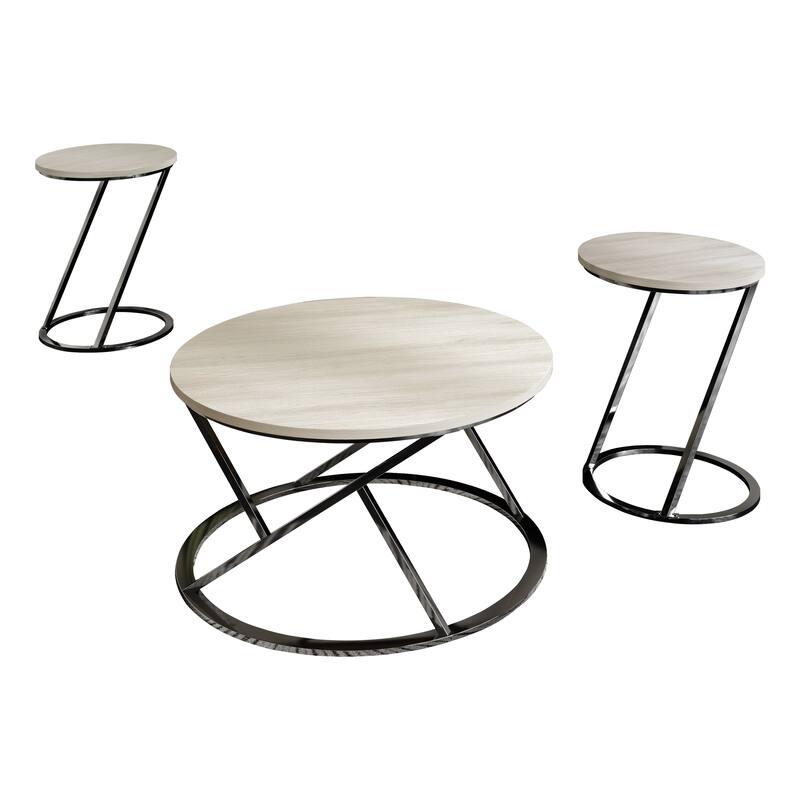 CraftPorch Elegance 3- Pieces Coffee Table Set