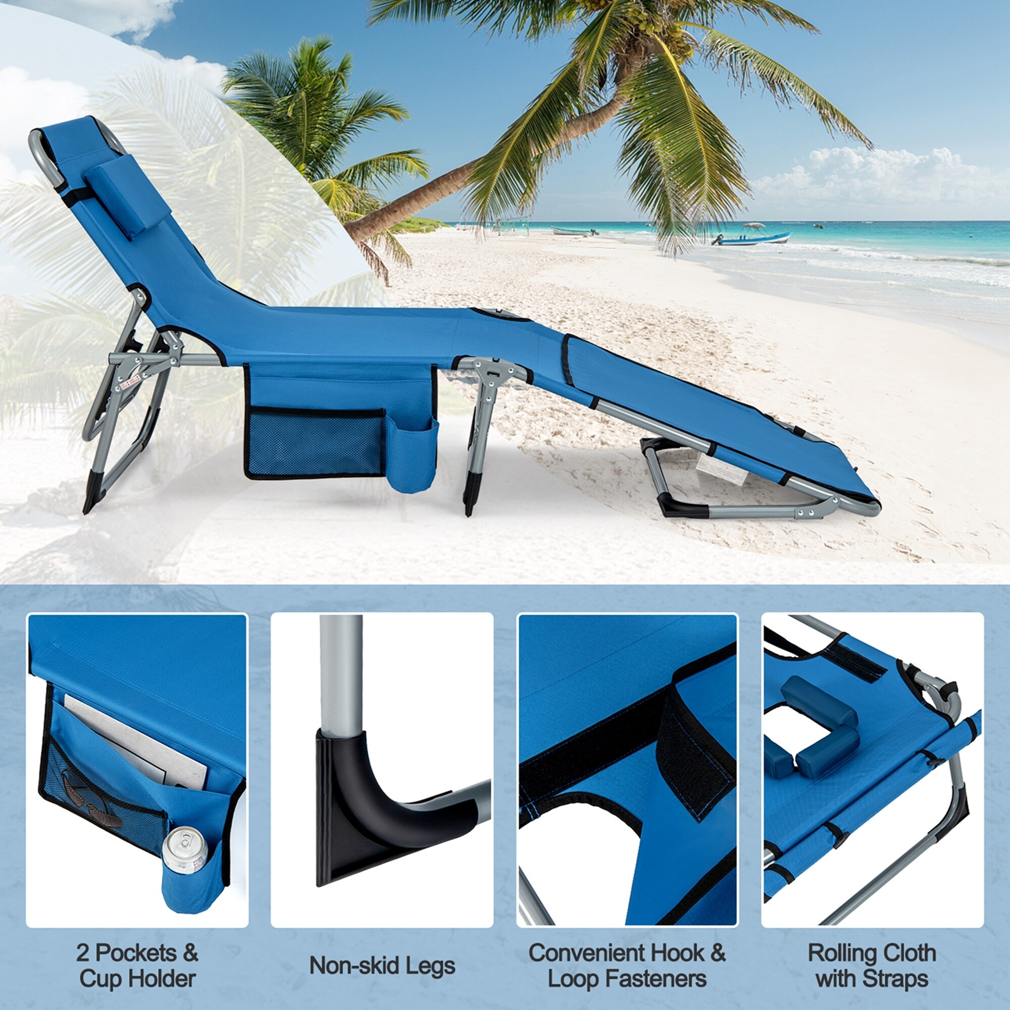 Lounge chair deals face hole