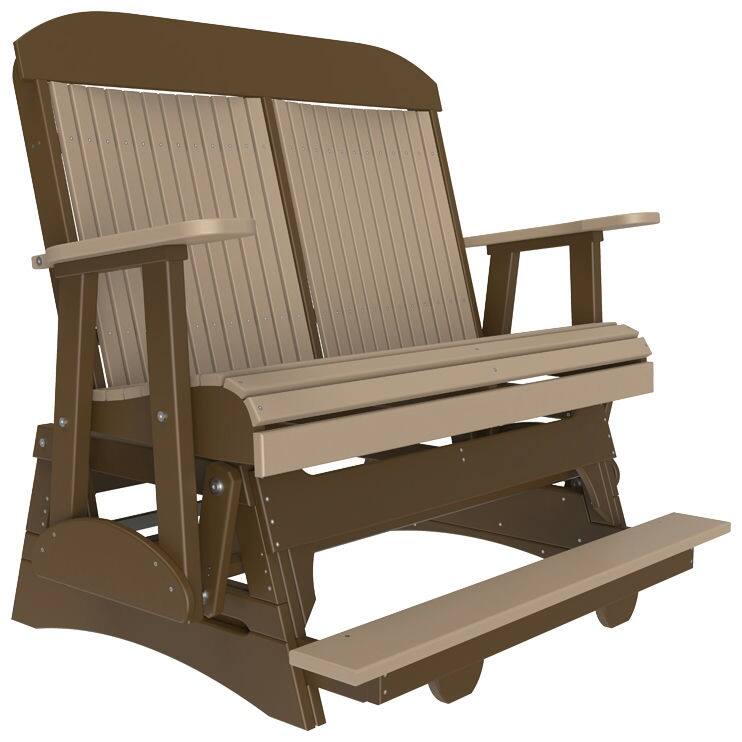 Outdoor All-Weather Poly Lumber Classic Balcony Glider