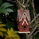 preview thumbnail 4 of 29, Glitzhome Hanging Distressed Solid Wood Birdhouse Red