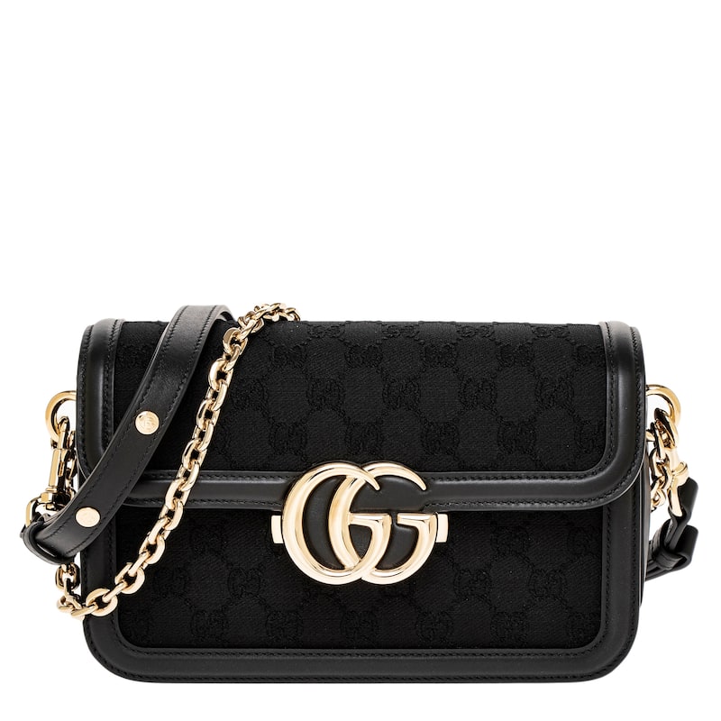Gucci Go Small Shoulder Bag - Black