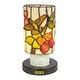 preview thumbnail 1 of 3, Dale Tiffany Calliope Hummingbird Built-in Rechargeable Battery Lamp