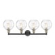 preview thumbnail 11 of 28, Innovations Lighting Athens Water Glass - 4 Light 35" Bath Vanity Light.